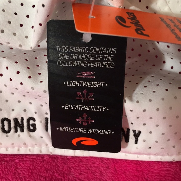 Black and White Curved Brim Hat with Embroidered Logo - Picture 9 of 14